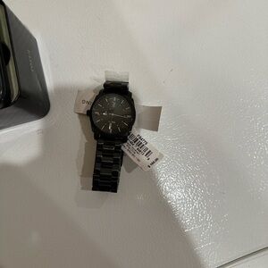 Fossil Black Watch with Gold Accents